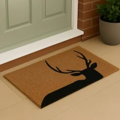 Best for Boots Deurmat - hert print - kokosvezel - 60 x 40 cm Discount