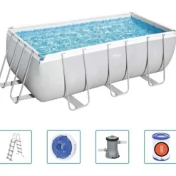 Bestway - Zwembad - Staal - 412 x 201 x 122 cm Online