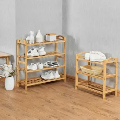 Emob Exclusive Bijzetrekje Celie - 53x25x50cm - bamboehout Outlet