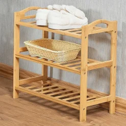 Emob Exclusive Bijzetrekje Celie - 53x25x50cm - bamboehout Outlet