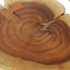 Dimehouse Bijzettafel Boomstam Arbor acaciahout - 32x32x45 cm - Hout - Bruin New