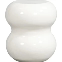 Leen Bakker Bijzettafel Carballo - wit - 44xØ38 cm