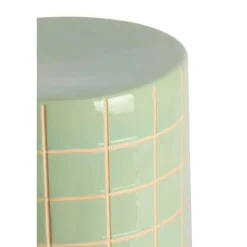 Light & Living Bijzettafel Maucho - Groen - Ø42x34cm Outlet