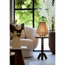 Light & Living Bijzettafel Veglio - Donkerbruin - Ø35cm Best