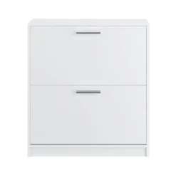 Loft24 Bill - Schoenenkast met 2 kleppen in wit Online