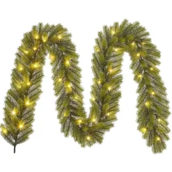 Black Box Trees Nagoya Guirlande met Verlichting - L270 x Ø20 cm - Groen Online