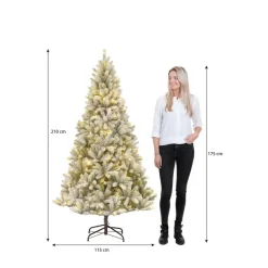 Black Box Trees Nagoya Kunstkerstboom met Verlichting - H210 x Ø115 cm Hot