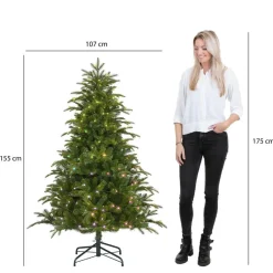Black Box Trees Smart lighting Nestow Kunstkerstboom - H155 x Ø107 cm Online