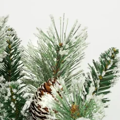 Black Box Trees Vandans Guirlande - L270 cm - Groen Frosted Discount