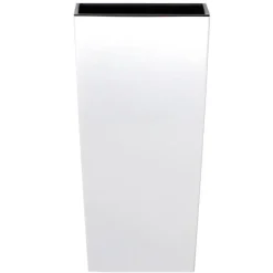 Prosperplast Bloempot/plantenpot Urbi - wit - 19 x 19 x 37 cm New