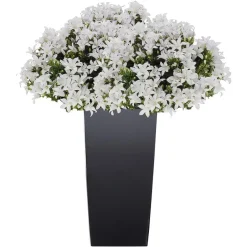 Prosperplast Bloempot/plantenpot Urbi - antraciet - 19 x 19 x 37 cm New