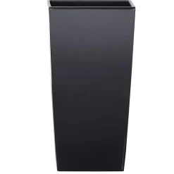 Prosperplast Bloempot/plantenpot Urbi - antraciet - 24 x 24 x 45 cm Clearance
