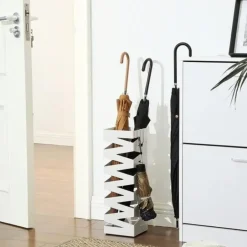 Bobbel Home - parapluhouder, metaal, vierkant, 4 haken Outlet