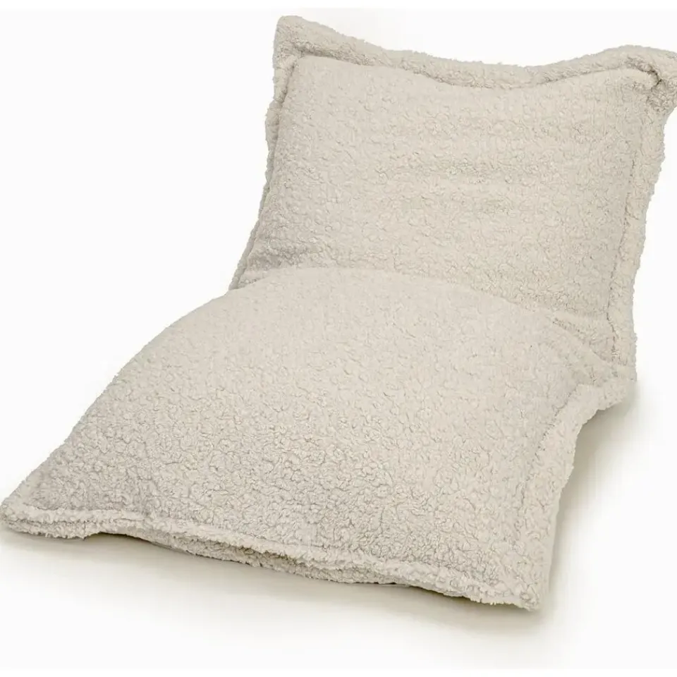 Bobbel Home BobbelHome - sfeervolle zitzak/zitkussen - Teddy - Beige Outlet