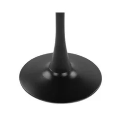 Beliani BOCA - Ronde eettafel - Zwart - 90 cm - MDF Hot