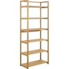 Giga Living Boekenkast Naturel - 80x40x199,2cm - Mista