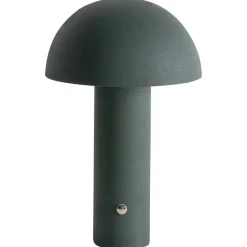 Leen Bakker BOJO - Tafellamp - Donkergroen - IJzer New