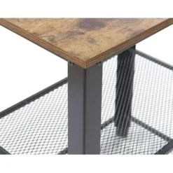 Beliani BOLZANO - Keukentrolley - Zwart - Spaanplaat Best