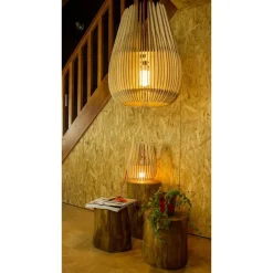 Leen Bakker Bomerango Halley S houten lampenkap small - Ø 25 cm