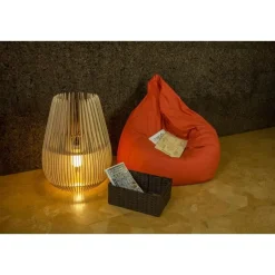 Leen Bakker Bomerango Halley S houten lampenkap small - Ø 25 cm