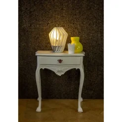 Leen Bakker Bomerango Spin S houten lampenkap small - Ø 25 cm New