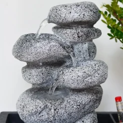 Plant in a Box Bonsai met waterval - Set van 2 - Bonsai - Hoogte 25-35cm - ⌀29cm