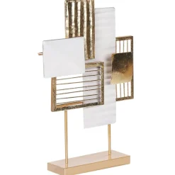 Beliani BORON - Decofiguur - Goud/Wit - Metaal Discount