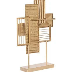 Beliani BORON - Decofiguur - Goud/Wit - Metaal Discount