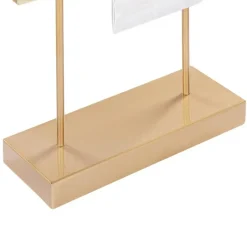 Beliani BORON - Decofiguur - Goud/Wit - Metaal Discount