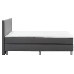 Leen Bakker Boxcombinatie Alta 6-delig - donkergrijs - 160x200cm Online