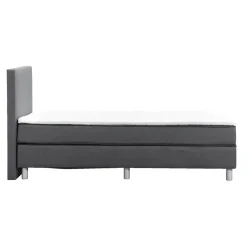 Leen Bakker Boxcombinatie Alta 4-delig - donkergrijs - 90x200 cm Best