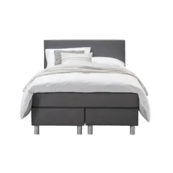 Leen Bakker Boxcombinatie Alta 5-delig - donkergrijs - 120x200cm