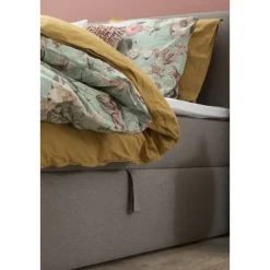 Leen Bakker Boxcombinatie met opbergruimte Orebro 6-delig - taupe - 180x200 cm Online