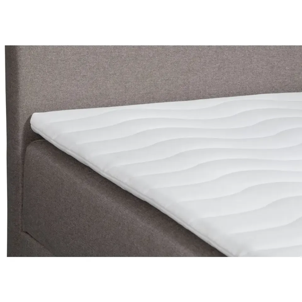 Leen Bakker Boxcombinatie met opbergruimte Orebro 6-delig - taupe - 180x200 cm Online