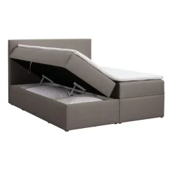 Leen Bakker Boxcombinatie met opbergruimte Orebro 6-delig - taupe - 140x200 cm Discount