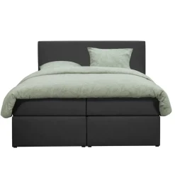 Leen Bakker Boxcombinatie Orebro 6-delig - antraciet - 160x200 cm Hot