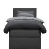 Leen Bakker Boxcombinatie Orebro 4-delig - antraciet - 90x200 cm Hot