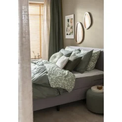 Leen Bakker Boxcombinatie Varberg 5-delig - grijs - 160x200 cm Online