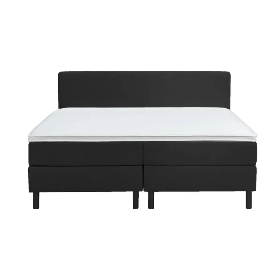 Leen Bakker Boxcombinatie Varberg 6-delig - zwart - 180x200 cm Sale