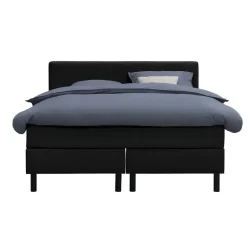 Leen Bakker Boxcombinatie Varberg 5-delig - zwart - 140x200 cm New