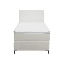 Leen Bakker Boxspring Liv egaal - ecru - 90x200 cm - slanke poot Hot