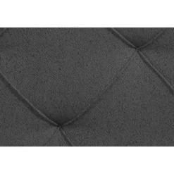 Leen Bakker Boxspring Liv geruit - antraciet - 180x200 cm - slanke poot Best