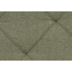 Leen Bakker Boxspring met voetbord Liv geruit - groen - 140x200 cm - slanke poot Best