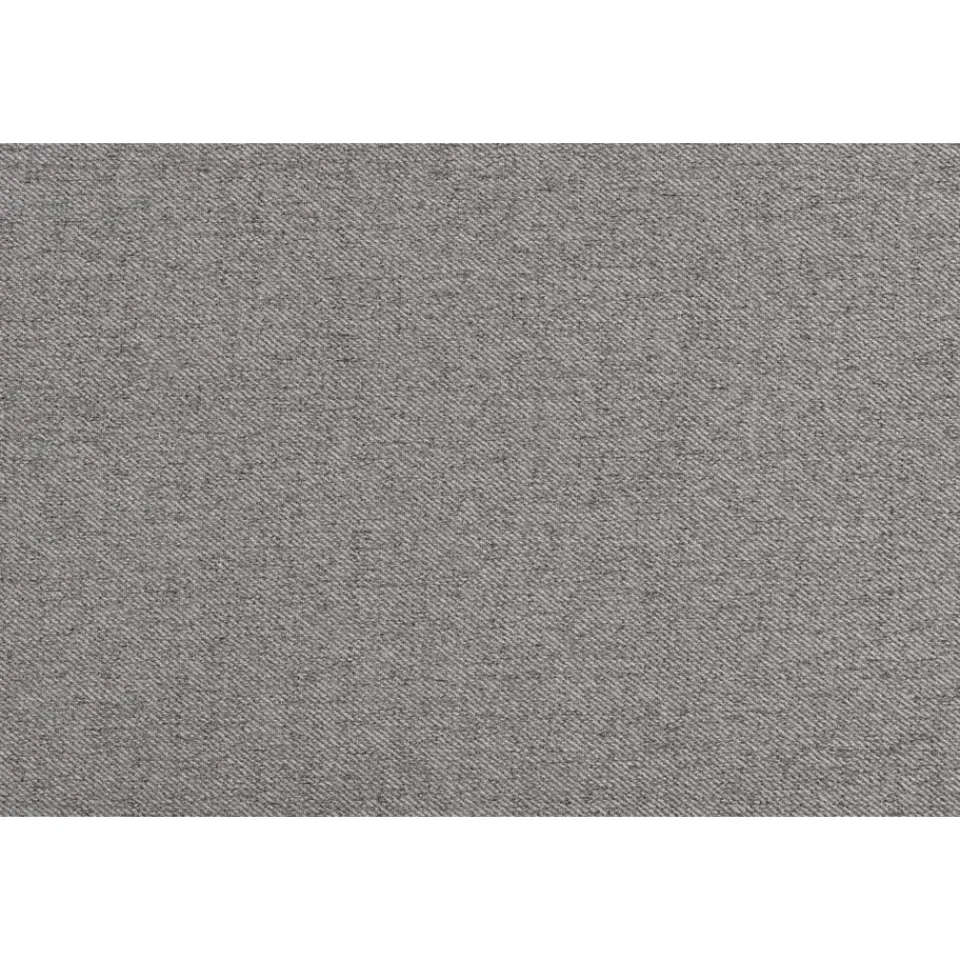 Leen Bakker Boxspring met voetbord Liv egaal - lichtgrijs - 180x200 cm - ronde poot Discount