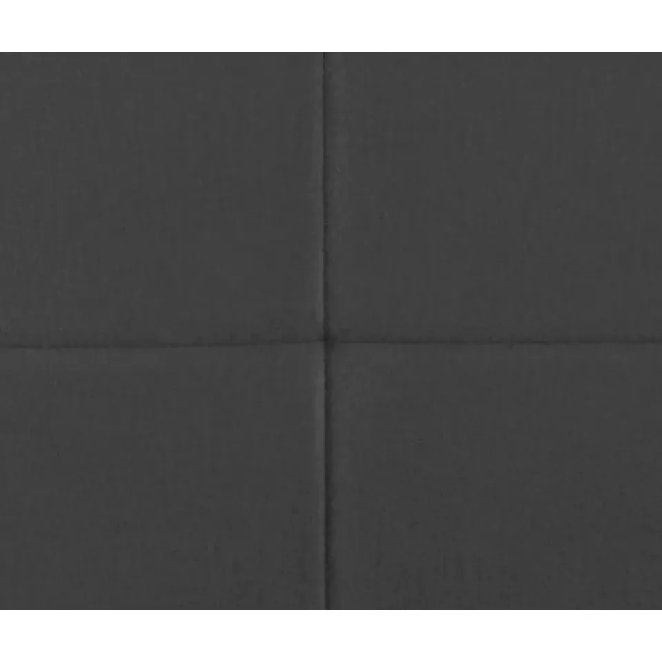 Leen Bakker Boxspring met voetbord Liv geblokt - grijs - 160x200 cm - vierkante poot Clearance