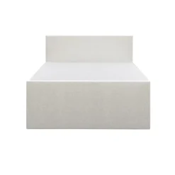 Leen Bakker Boxspring met voetbord Liv egaal - ecru - 160x200 cm - slanke poot New