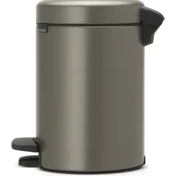 Brabantia Pedaalemmer NewIcon - 3L - Platinum Clearance