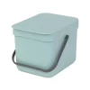 Brabantia Sort & Go Afvalemmer - 6L - Mint