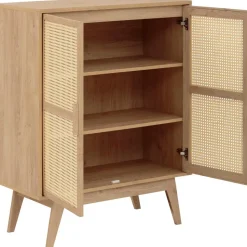 Loft24 Bridget - Dressoir met 2 eiken spaanplaatdeuren