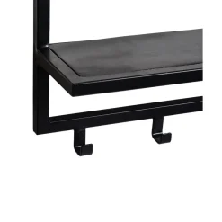 Brix Kapstok Bono zwart 70x15x30 Online
